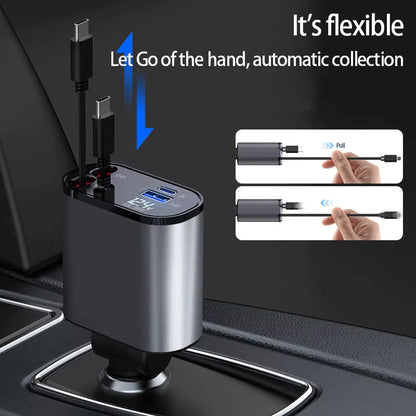 4 In 1 Car Fast Charger